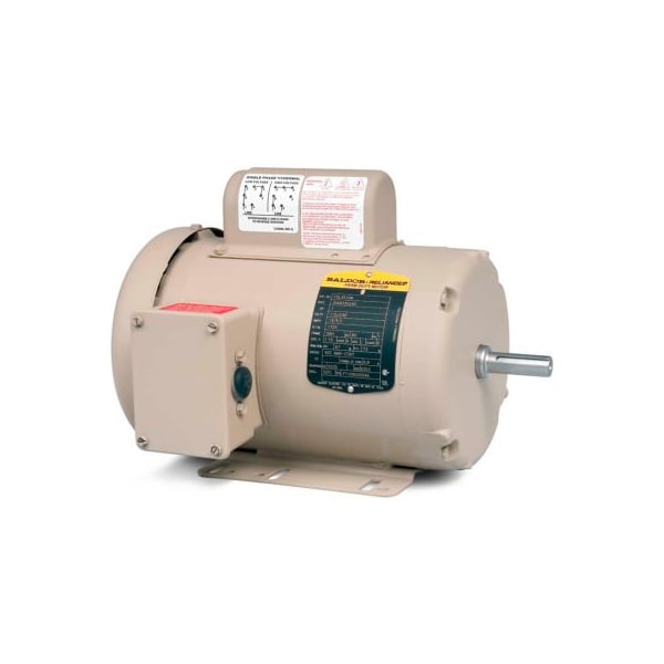 Baldor-Reliance Motor FDL3501M, .33HP, 1725RPM, 1PH, 60HZ, 56, 3414L, TEFC, F1 FDL3501M - main
